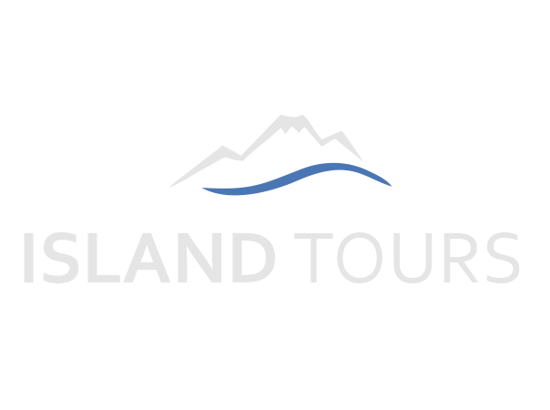 Inseltouren-Logo-Video auf grünem Hintergrund.
